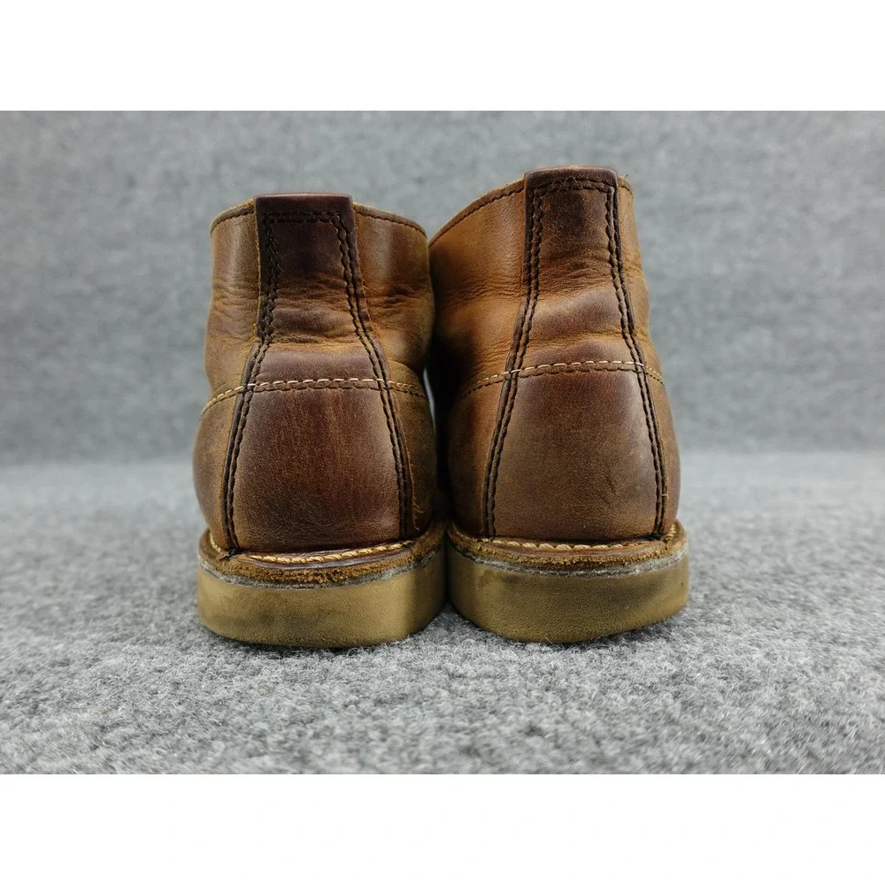 Red Wing Weekender Chukka Mens 7.5 Brown Leather Boots‎ 3322 USA Heritage